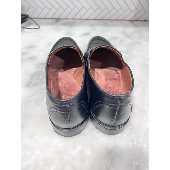 Allen Edmonds Randolph Penny Loafers Black Leather Men’s 12 D Dress Shoes USA main image 10